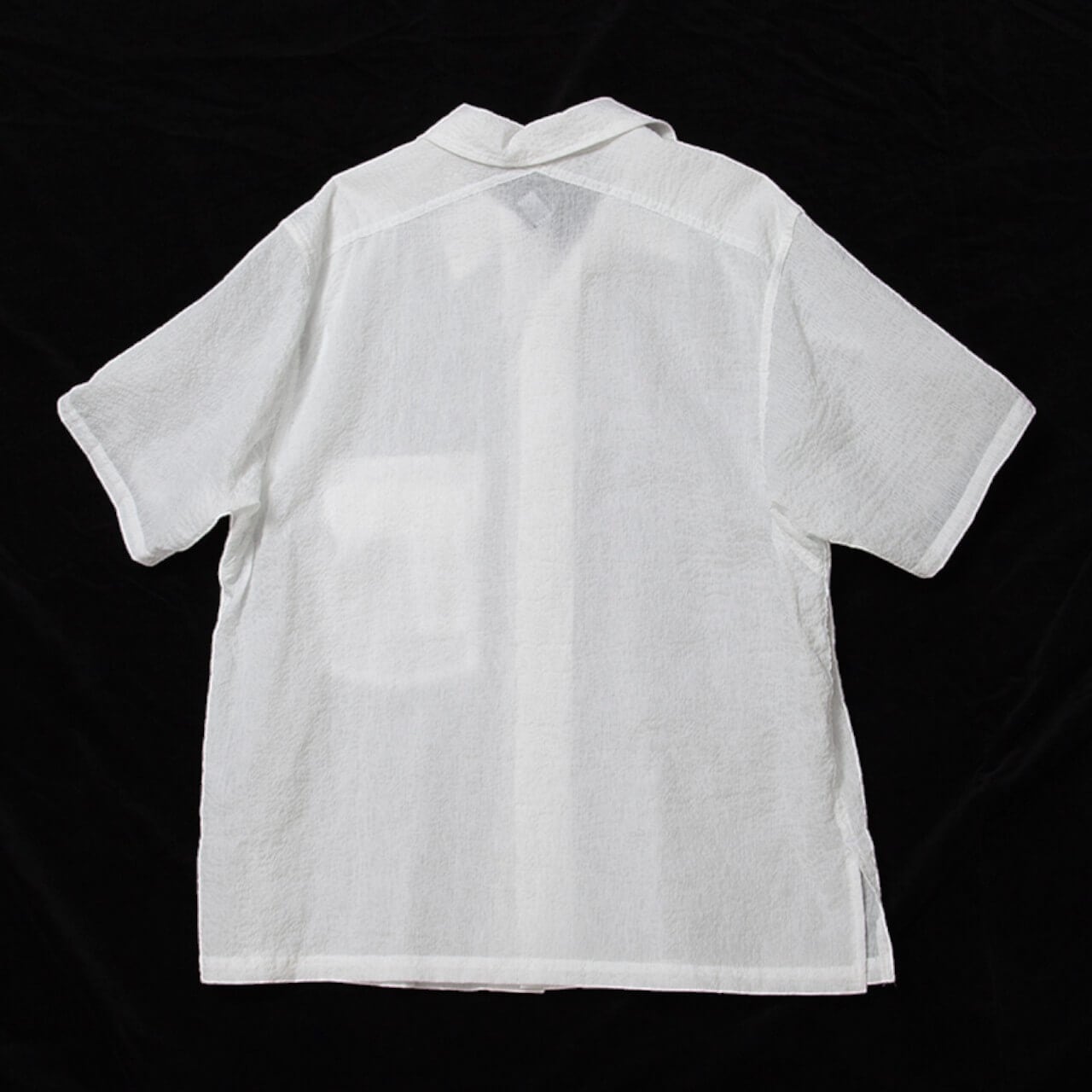THE CORONA UTILITY / UTILITY FIELD SHIRT S/S Cotton Lawn Ripple
