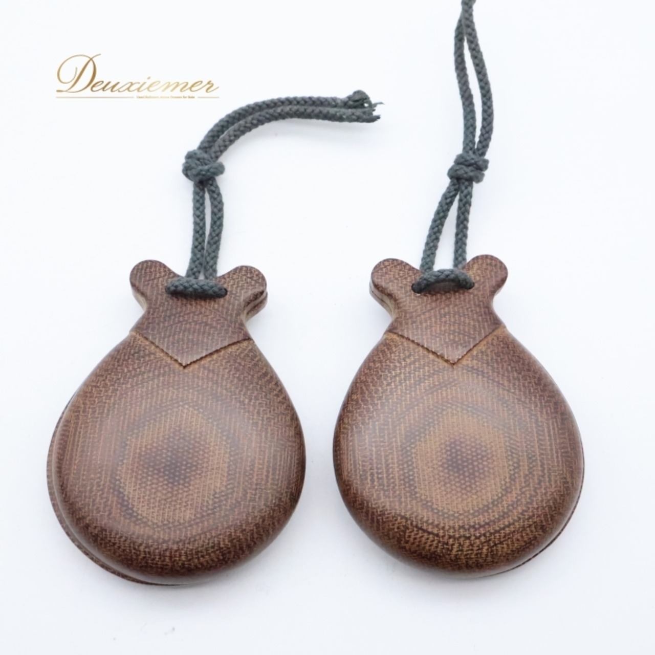 フラメンコ パリージョ カスタネット GALIANO 楽器 小物 小道具 ブラウン系 茶色 木目調 ペア 両手 ダンス ケース付き 発表会 舞台 イベント 音楽 フラメンコ楽器 ダンス小道具 音楽発表会 カスタネット ペアセット ブラウン 舞台用 木製楽器