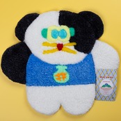 < WACHAPO > ラグ作品「ふわんこ(メロン)」