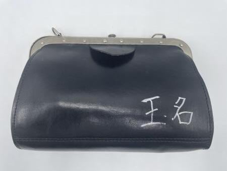 車掌かばん「レトロな革製ショルダーバック」 （産交バス 玉名営業所