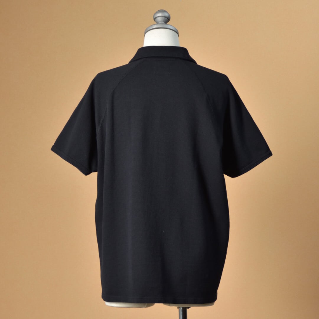 Kepani ケパニ ラフィーヘビーウエイトピケスキッパー・ブラック【送料無料】