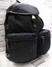 美品◆PRADA プラダ V164X ユニセックス 大容量 ナイロンxサフィアーノ リュック バックパック 黒◆使い勝手の良さで人気再燃の定番モデル