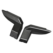 セイワ(SEIWA) 車種専用用品 スズキ ジムニー&シエラ&ノマド(JB64/JB74/JC74)専用 マグネットリアデフォッガーカバー IMP201 専用設計 マグネット取付 2個セット ケーブル保護 熱線カバー カー用品 5ドア JIMNY NOMADE にも対応