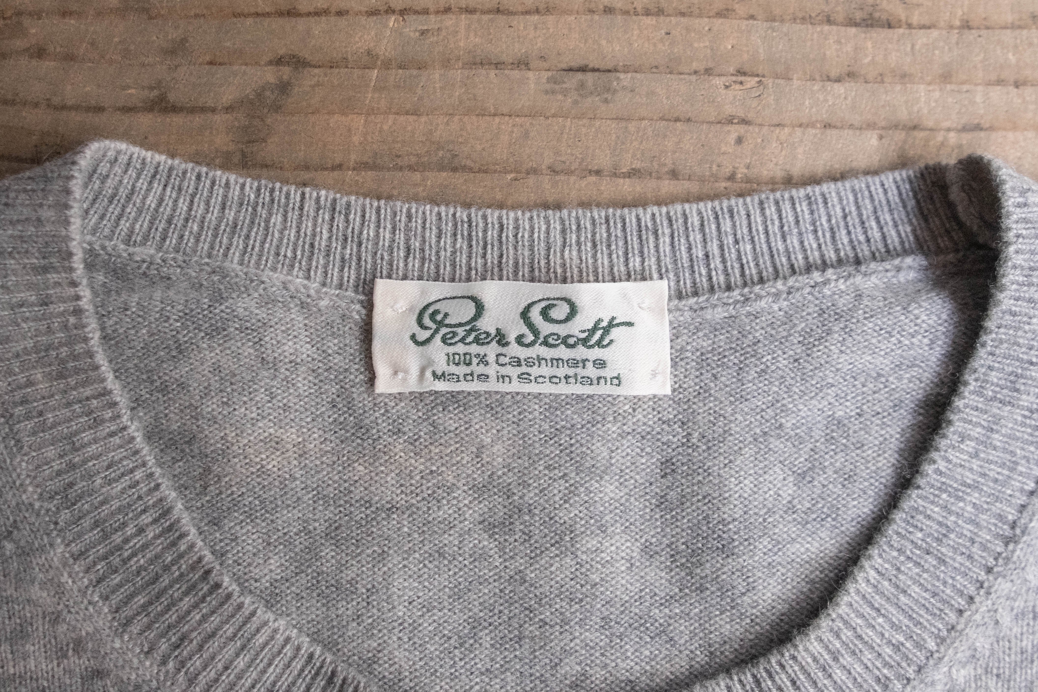 イギリス Peter Scott カシミヤニット 2A | militaria & encore