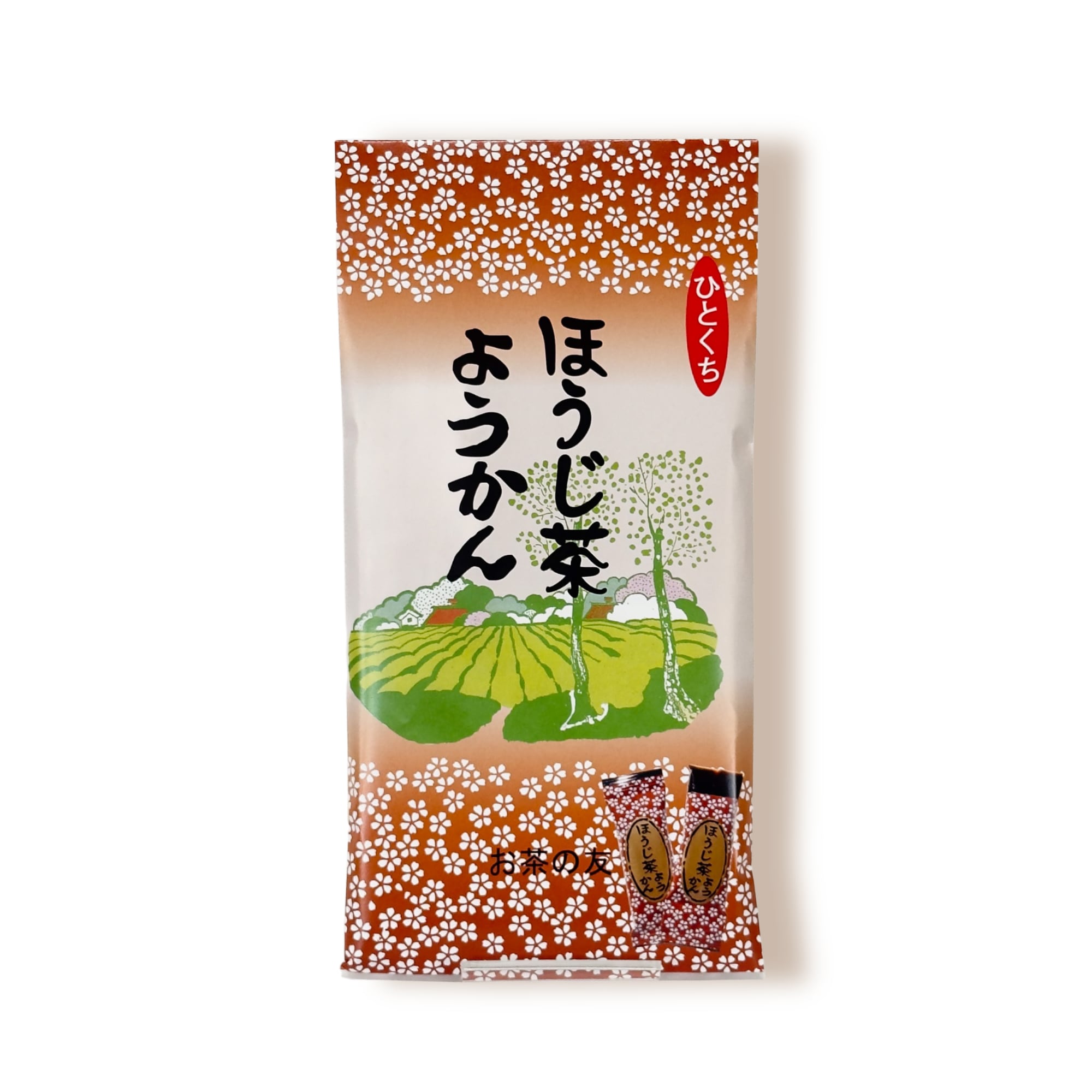 ほうじ茶ようかん 8本