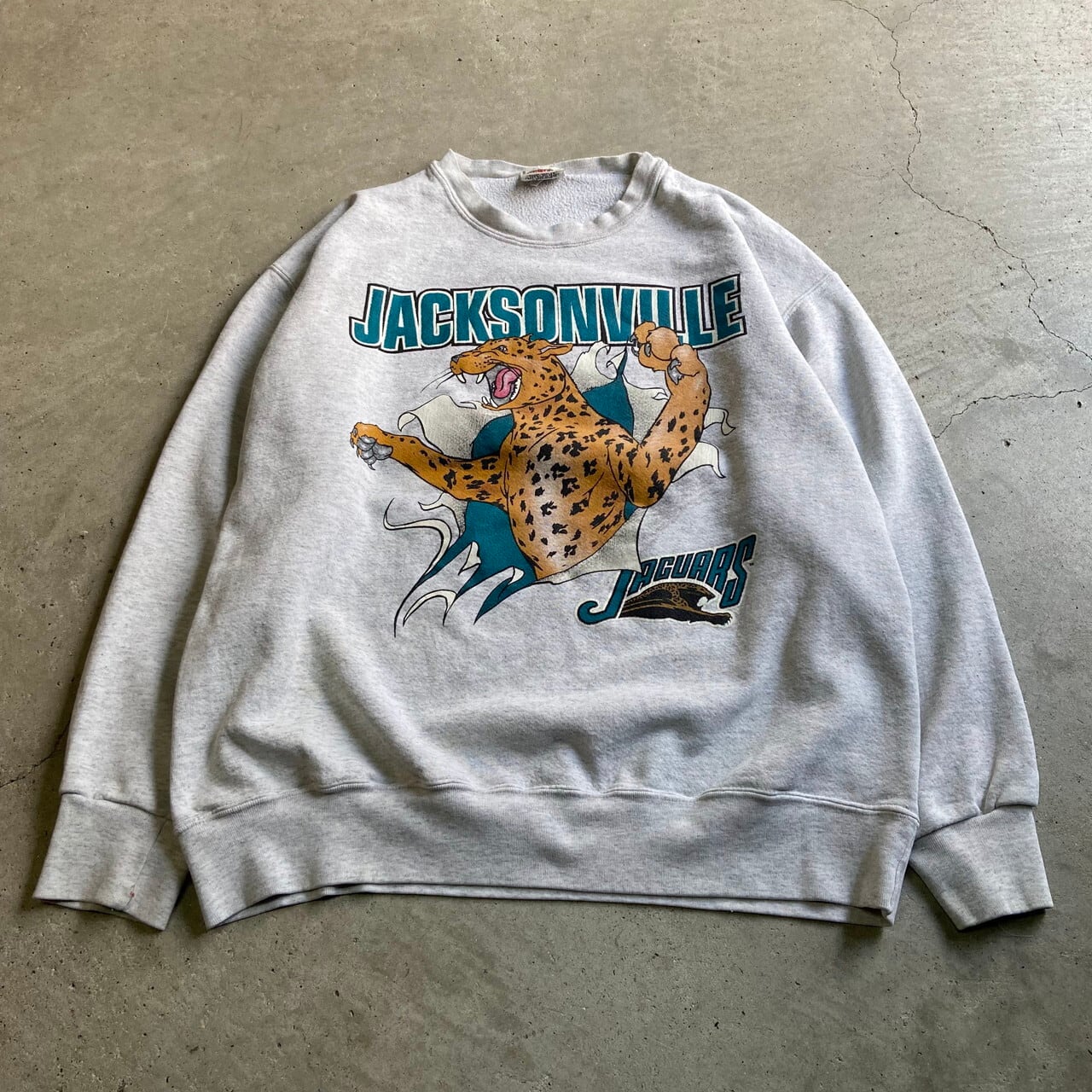90年代 USA製 NUTMEG ナツメグ NFL ジャクソンビル・ジャガーズ チーム 