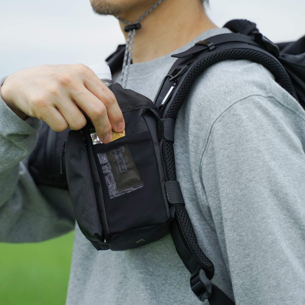 SHOONIE アクセサリーポーチ V2 X-Pac ハーネスポーチ ボトルホルダー