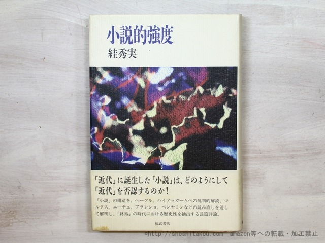 小説的強度　初カバ帯　/　すが秀実　（ 秀実）　[35377]