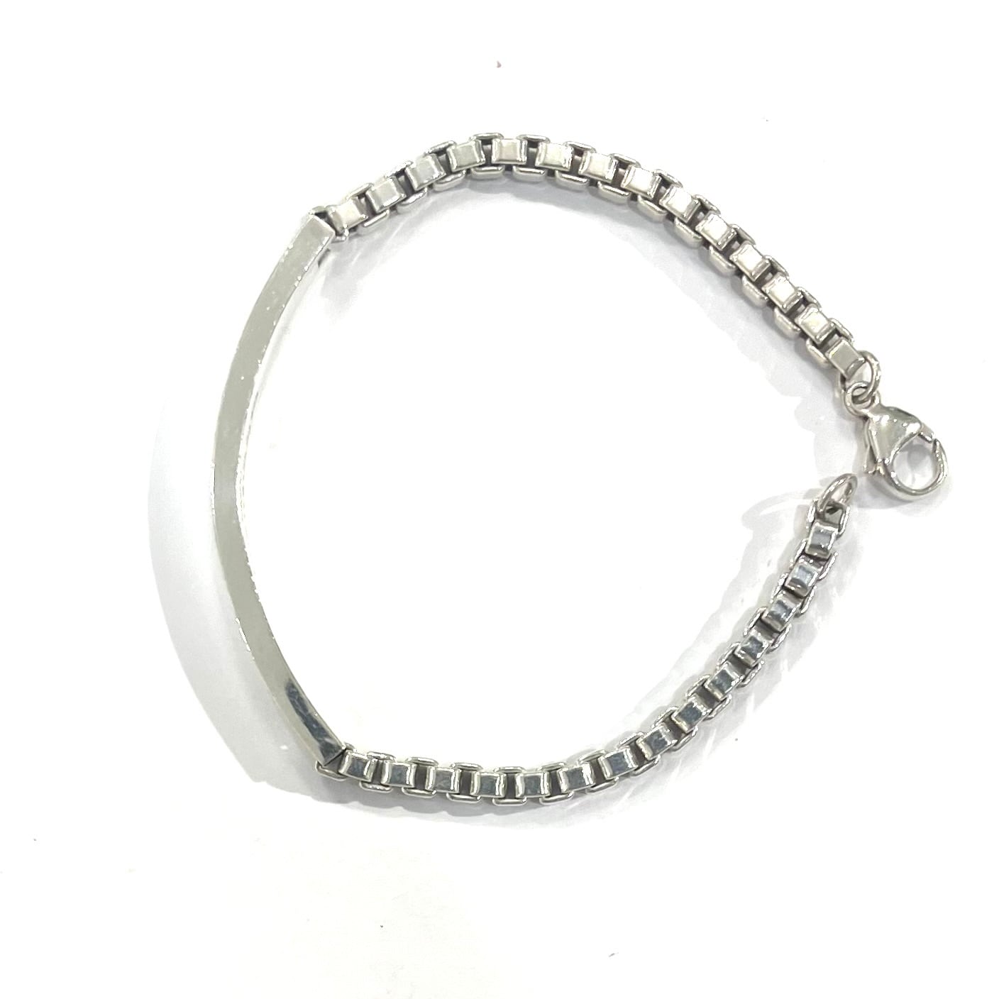 TIFFANY&CO.】2778 名作。ティファニー ID ベネチアンチェーン