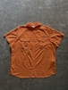 Columbia PFG フィッシングシャツ 半袖 ボタンダウン コロンビア XL オレンジ