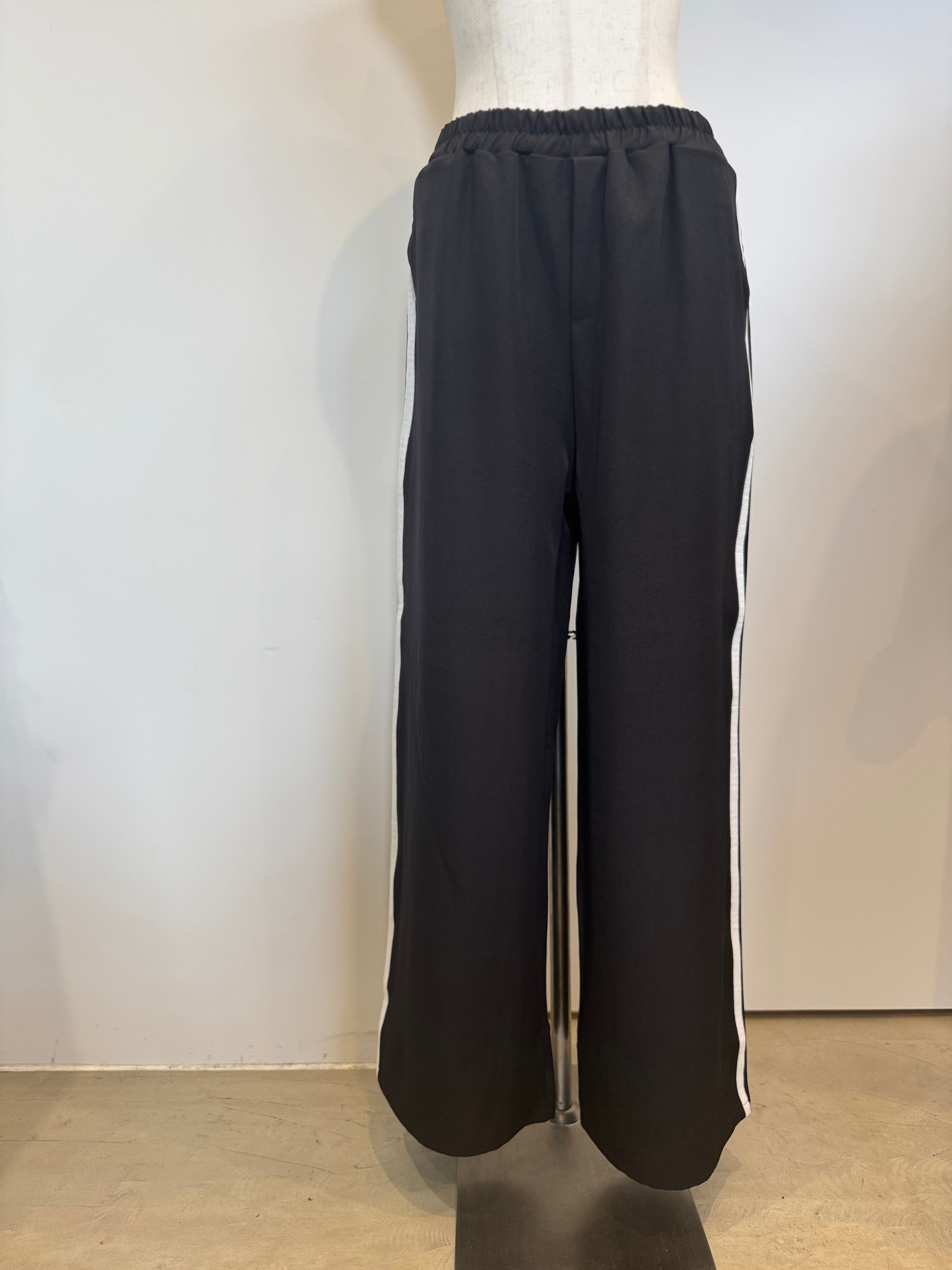 【SELECT】サイドラインジョーゼットパンツ