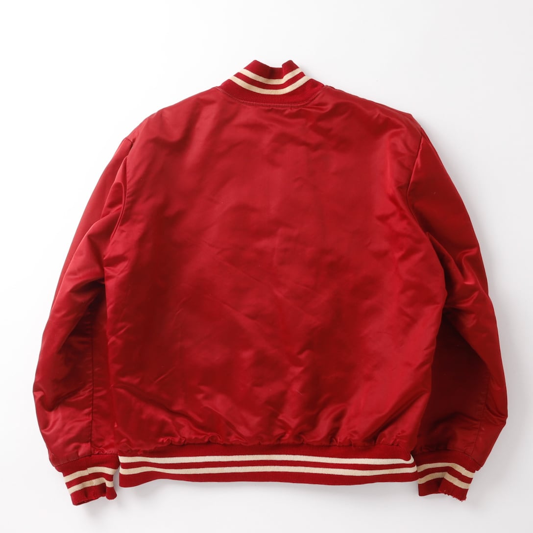 極美品】50s MHS special vintage jacket satin fabric blouson made