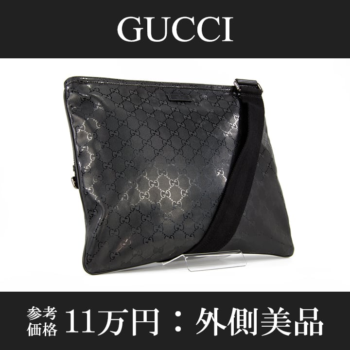 全額返金保証・送料無料・外側は美品】GUCCI・グッチ・ショルダー