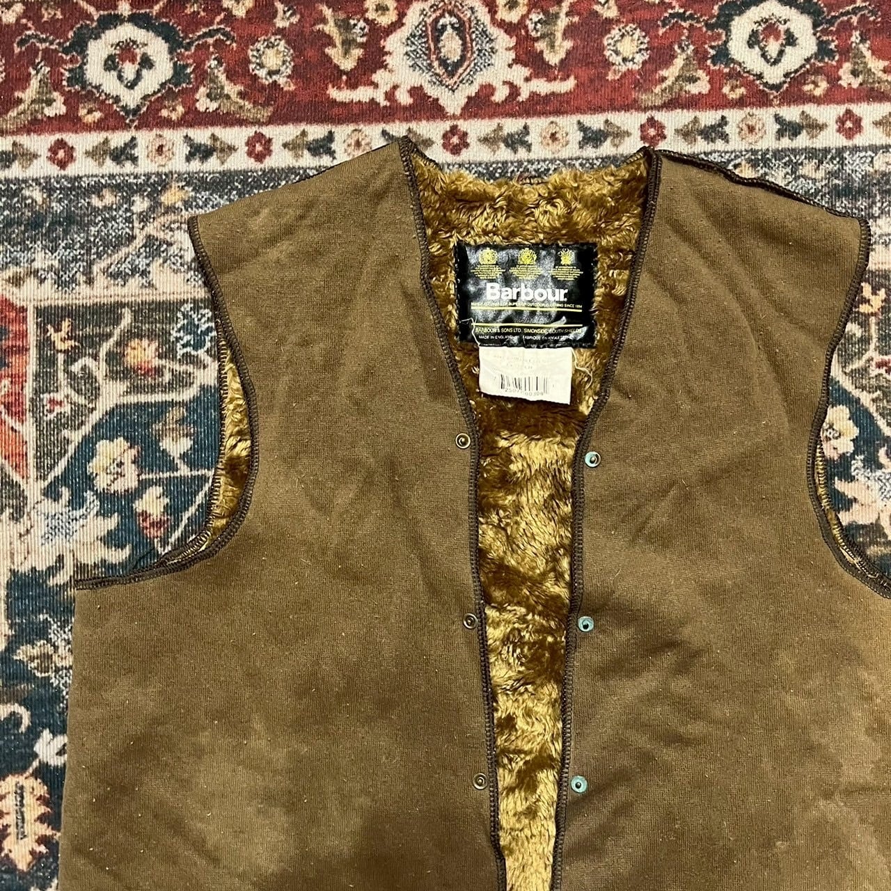 90s Barbour Liner Vest バブアー ライナーベスト ヴィンテージ 英国