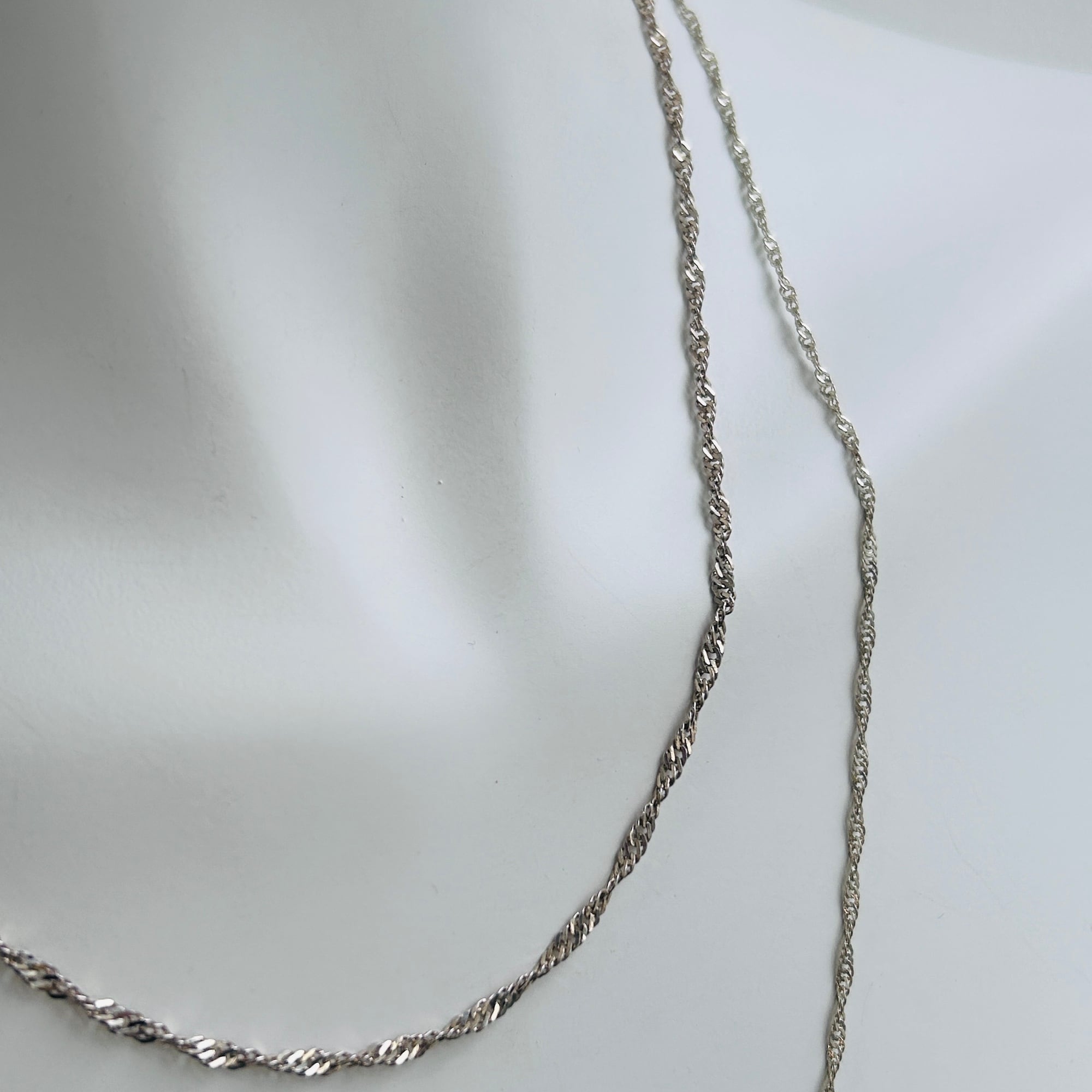 Italy シルバー925 キヘイツイストチェーン（51cm） | Milo Antiques