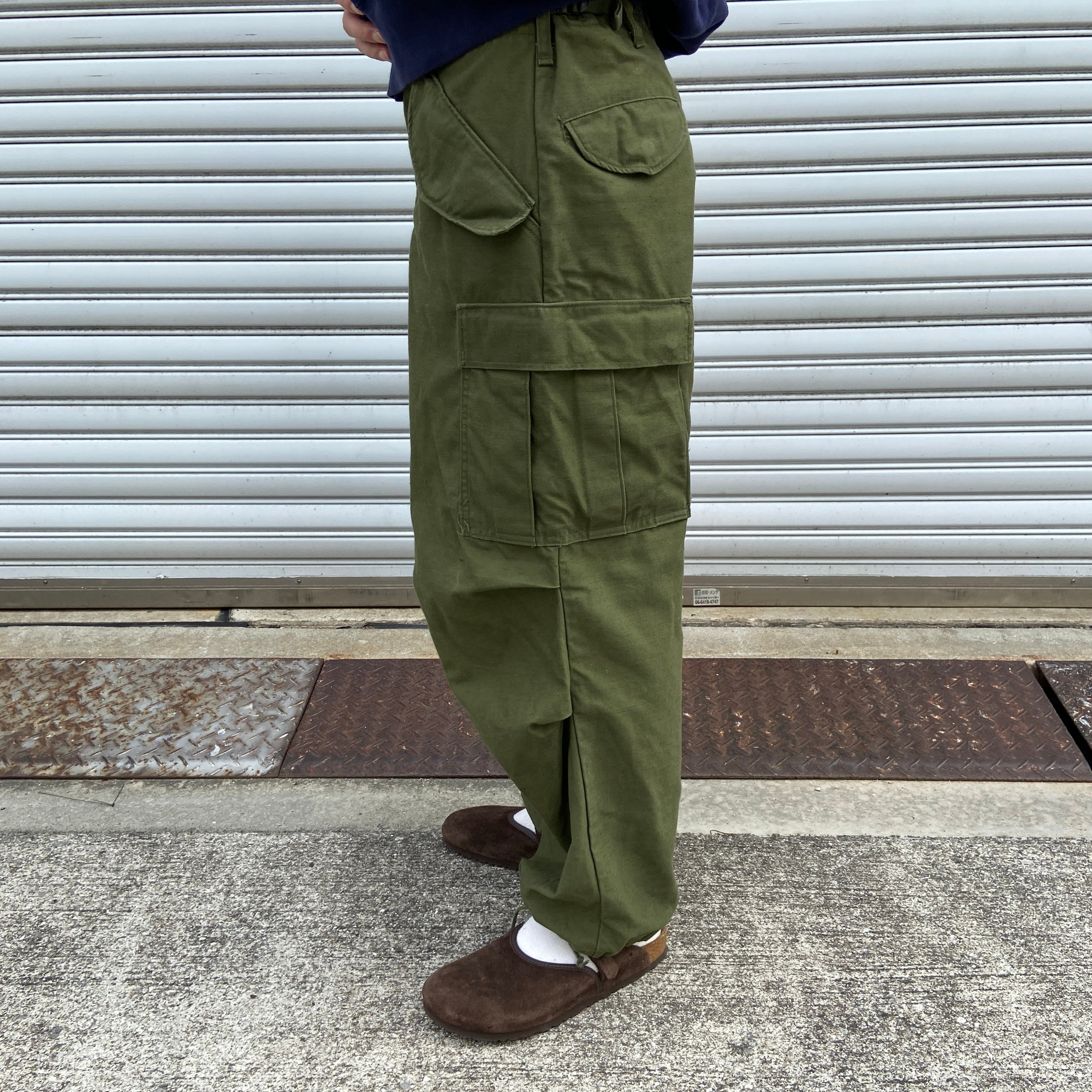 希少 70s US ARMY M-65フィールドパンツ SMALL-SHORT | 古着屋 Uan