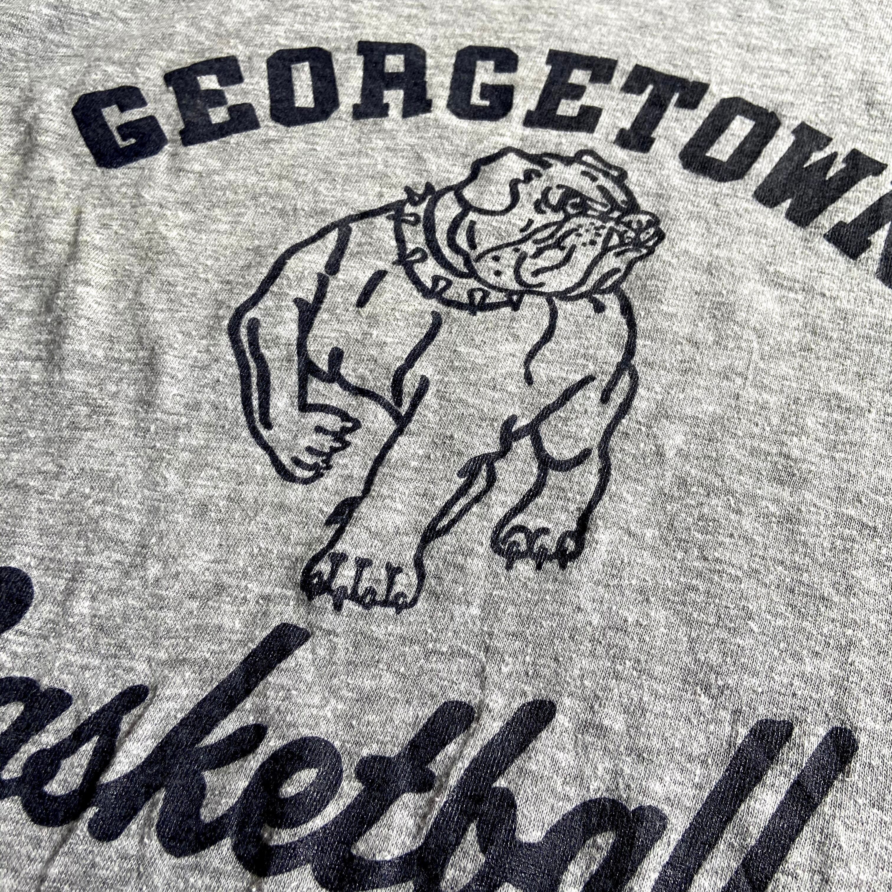 90年代 銀タグ USA製 NIKE ナイキ GEORGETOWN BASKETBALL