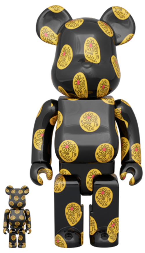 メディコム BE@RBRICK ベアブリック 100% & 400% キースへリング 12 未開封 4号店商品