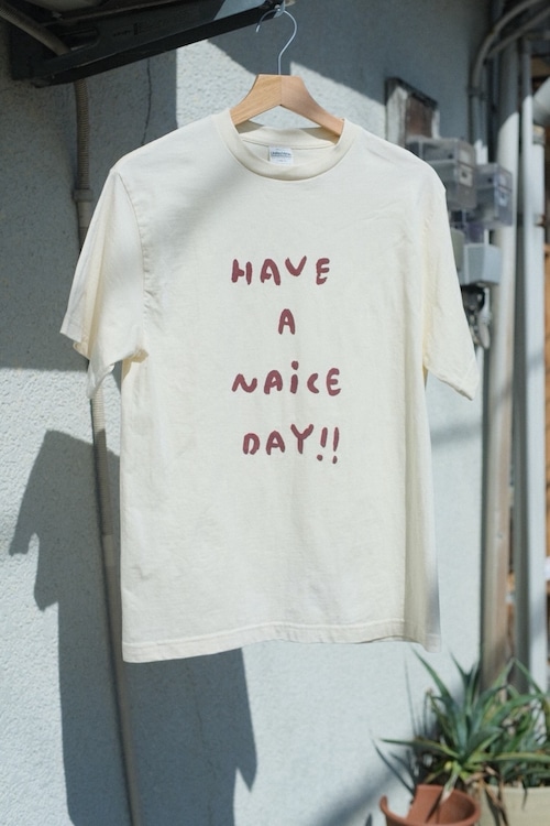 〈クリーム〉naiオリジナルTシャツ2026