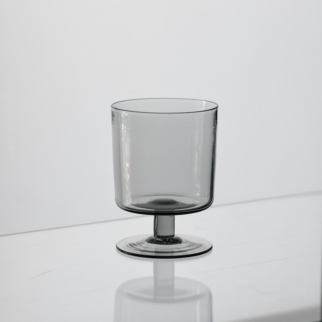 RITO GLASS ゴブレット（グレー）