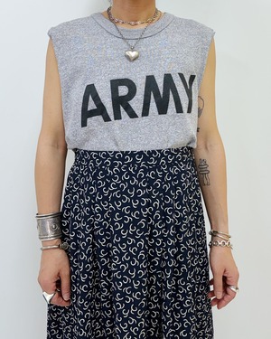80s vintage Champion print cut-off t-shirt