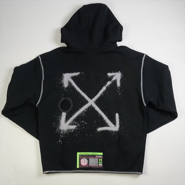 Size【S】 OFF WHITE オフホワイト ×NIKE Hoodie Black パーカー 黒
