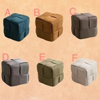 スツール 6色 キャラメル ブルー マジックキューブスツール ルービックキューブスツール ロースツール ソファスツール 椅子 小型スツール フットスツール クリエイティブ リビングルーム 家庭用 軽量 玄関 リビング