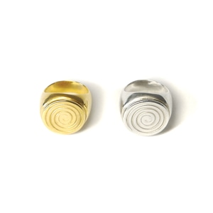 VUR-55 "atrium" signet ring - spiral