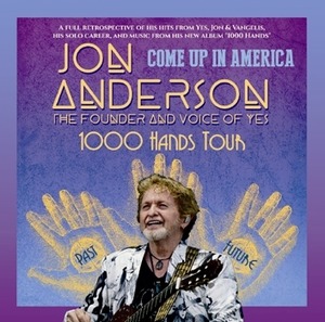 NEW YES  JON ANDERSON  COME UP IN AMERICA: 1000 HANDS TOUR 2019 2CDR 　Free Shipping