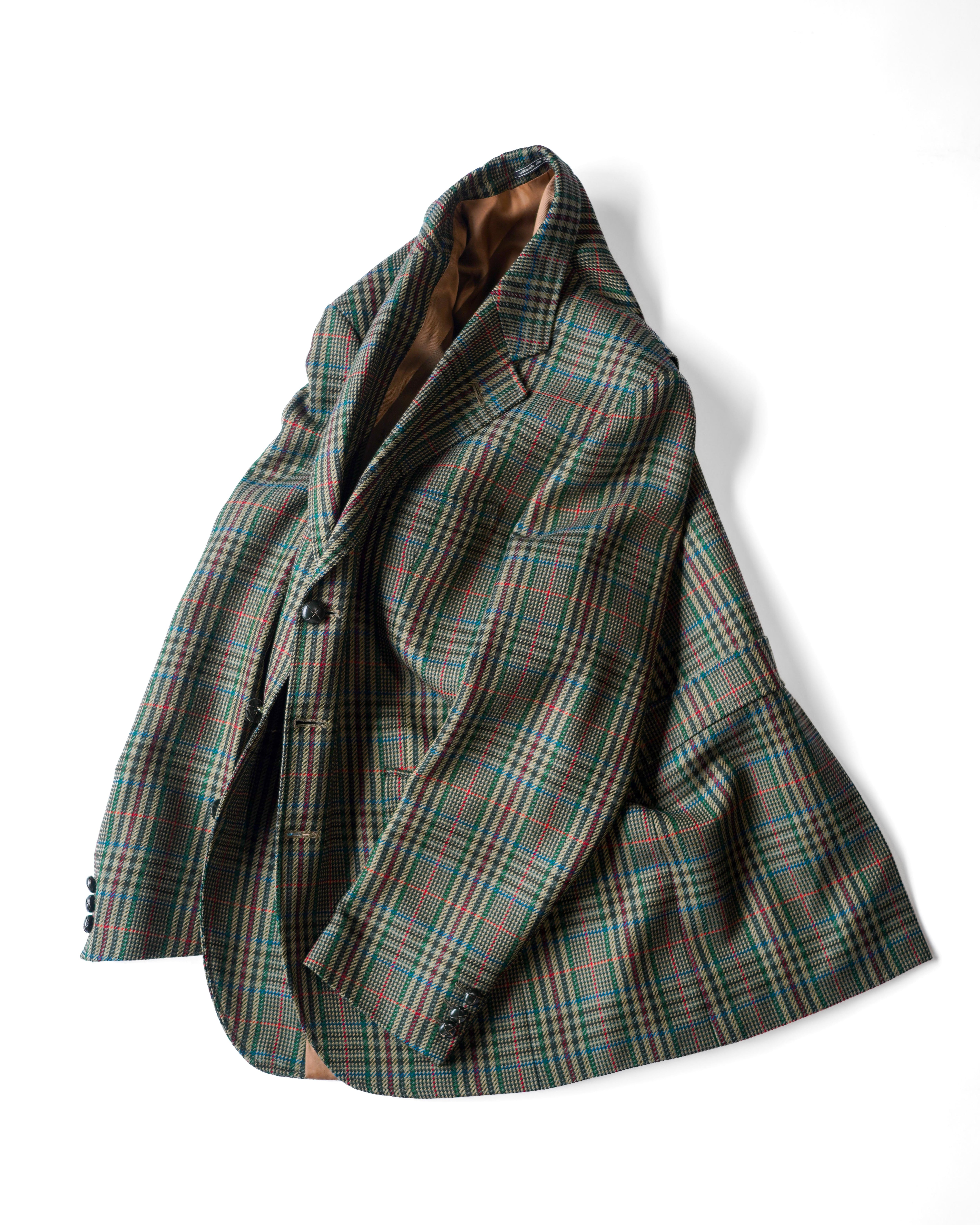80's “AUSTIN REED” British Check Tailored 3B Jacket 80's “AUSTIN REED” British Check Tailored 3B Jacket