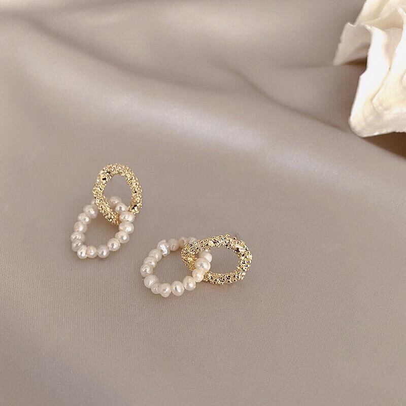 レトロ調バロック風ピアス レトロ調