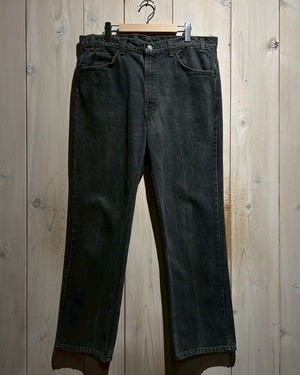 【a.k.a.C.a.k.a vintage】“Levi’s 517” Black Bootcut Denim