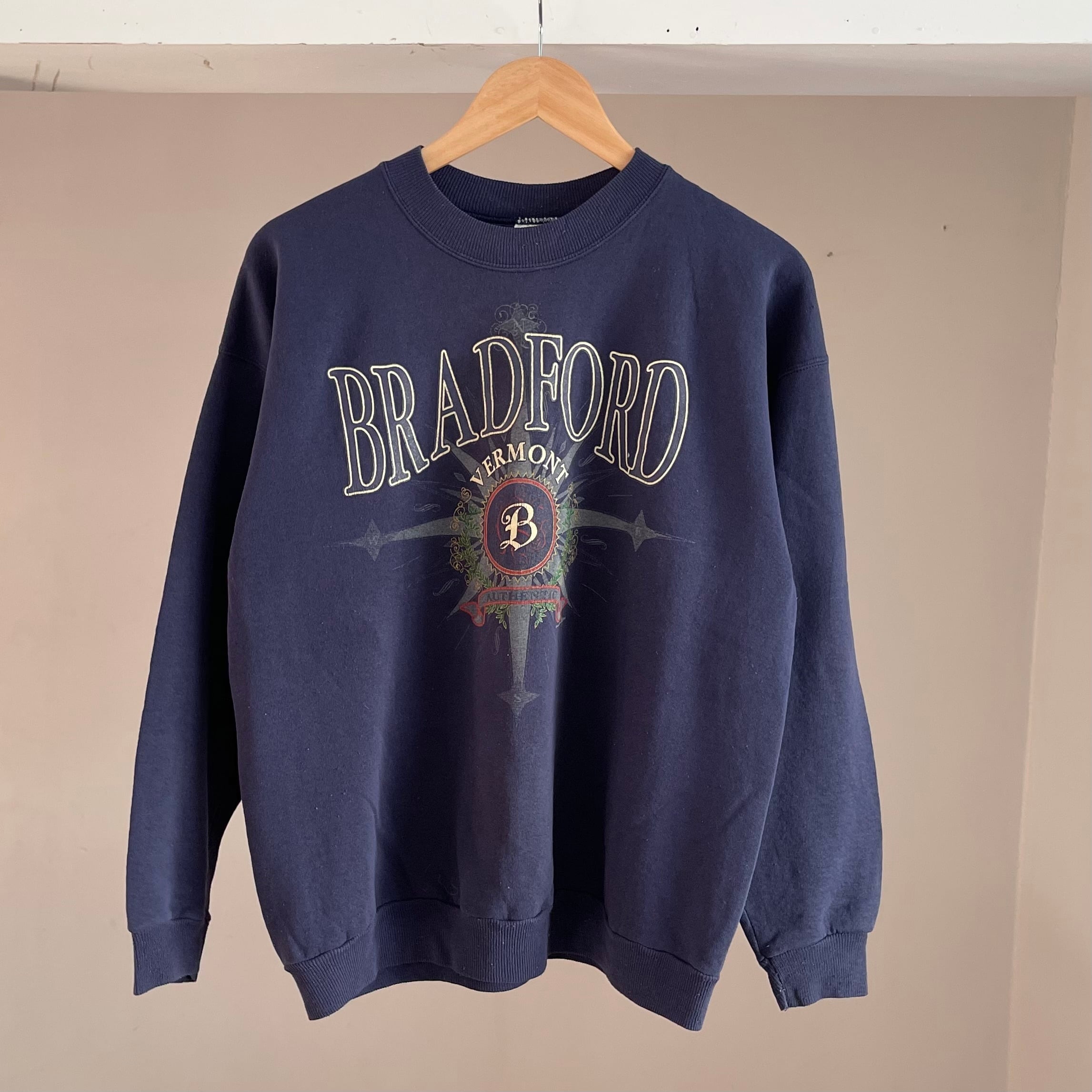 【Sz:L】90s~ Hanes 「BRADFORD」スウェット