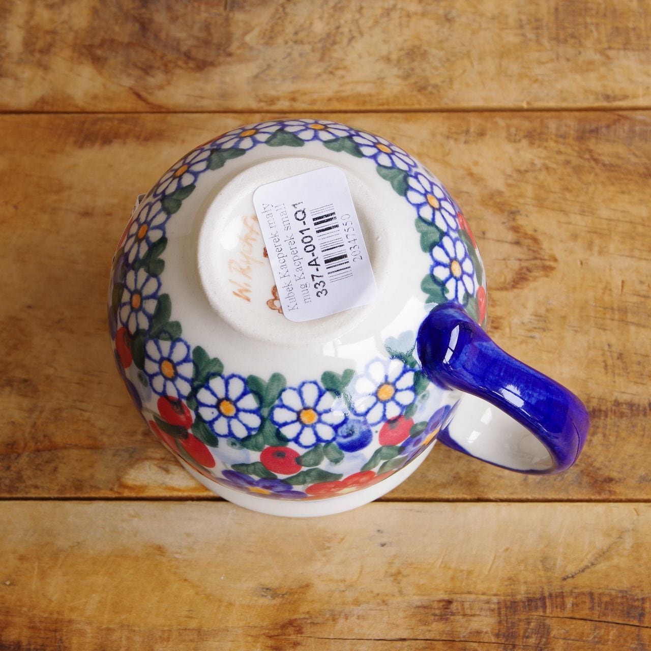 新品】 ポーランド食器 ポーリッシュポタリー マグカップ Sサイズ