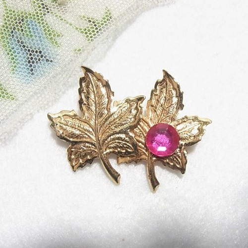 リーフブローチ　ヴィンテージブローチのセール通販 9841B
