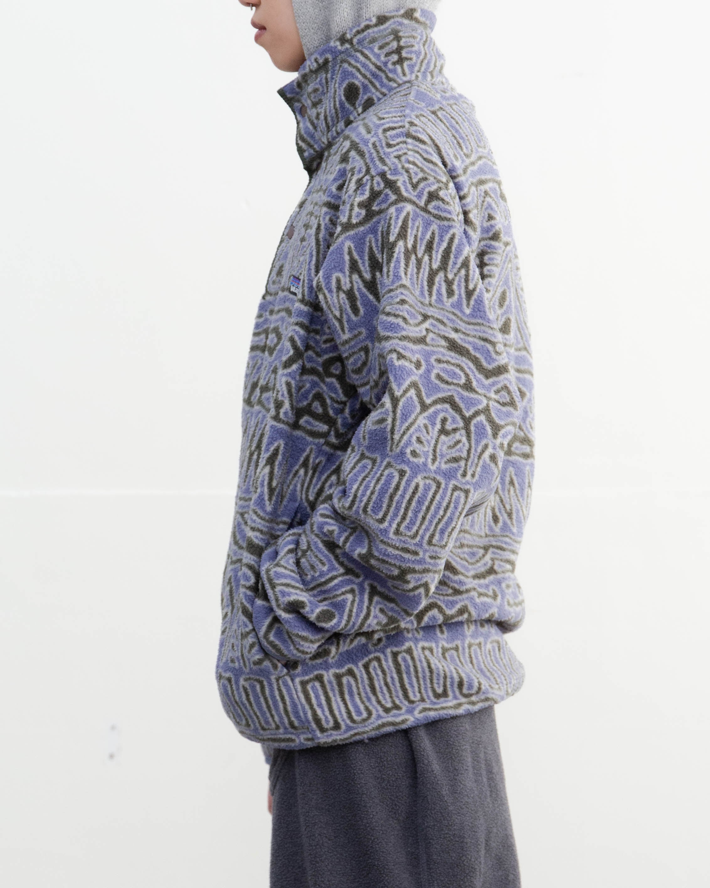 1990s Patagonia - Synchilla snap-T pullover “Switchback