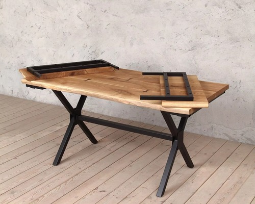 Oak Dining Table  伸縮式