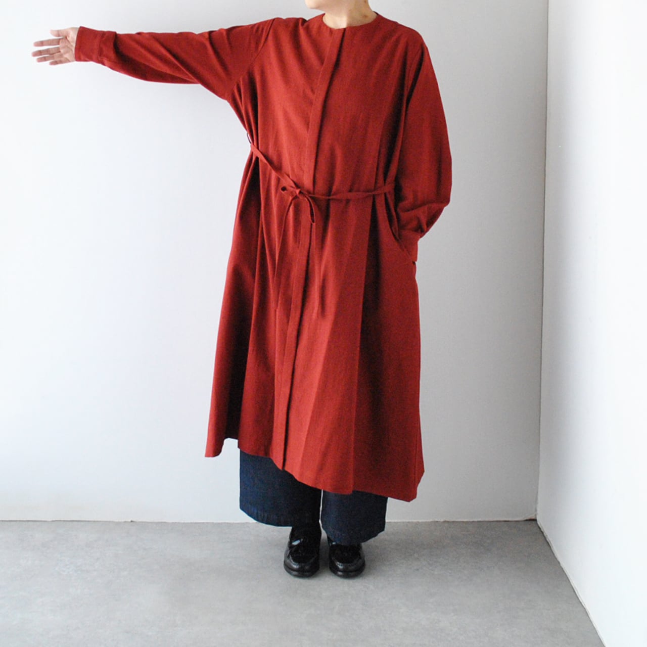 atelier naruse ｺｯﾄﾝｳｰﾙｼｬﾂﾜﾝﾋﾟｰｽ (ﾊﾞｰｶﾞﾝﾃﾞｨ) H03106 | NORTHWEST SELECT