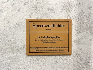 【GPL-051】SPREEWALDBILDER vintage card /display goods