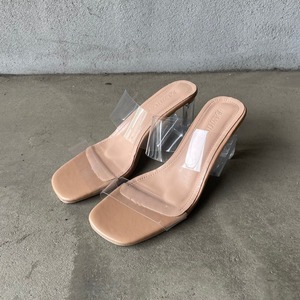 clear sandal【mel】