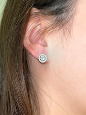 Halo zirconia pierce