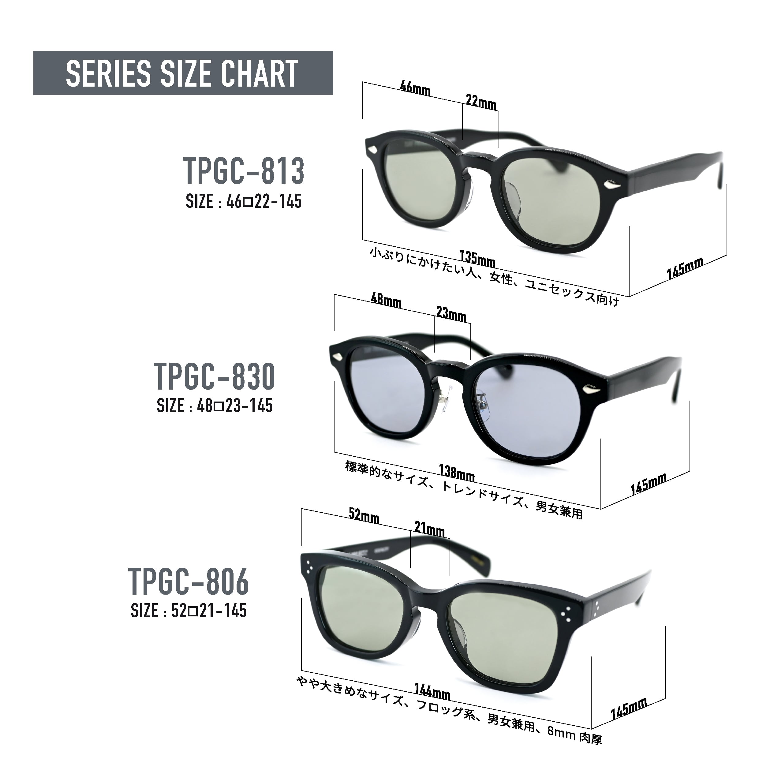 TURF PROJECT 日本製偏光レンズ搭載サングラス［TPGC-806］GOLF&CITY