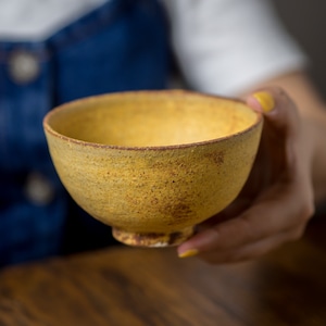 山吹茶 ご飯茶碗（飯碗・茶碗）／吉永哲子