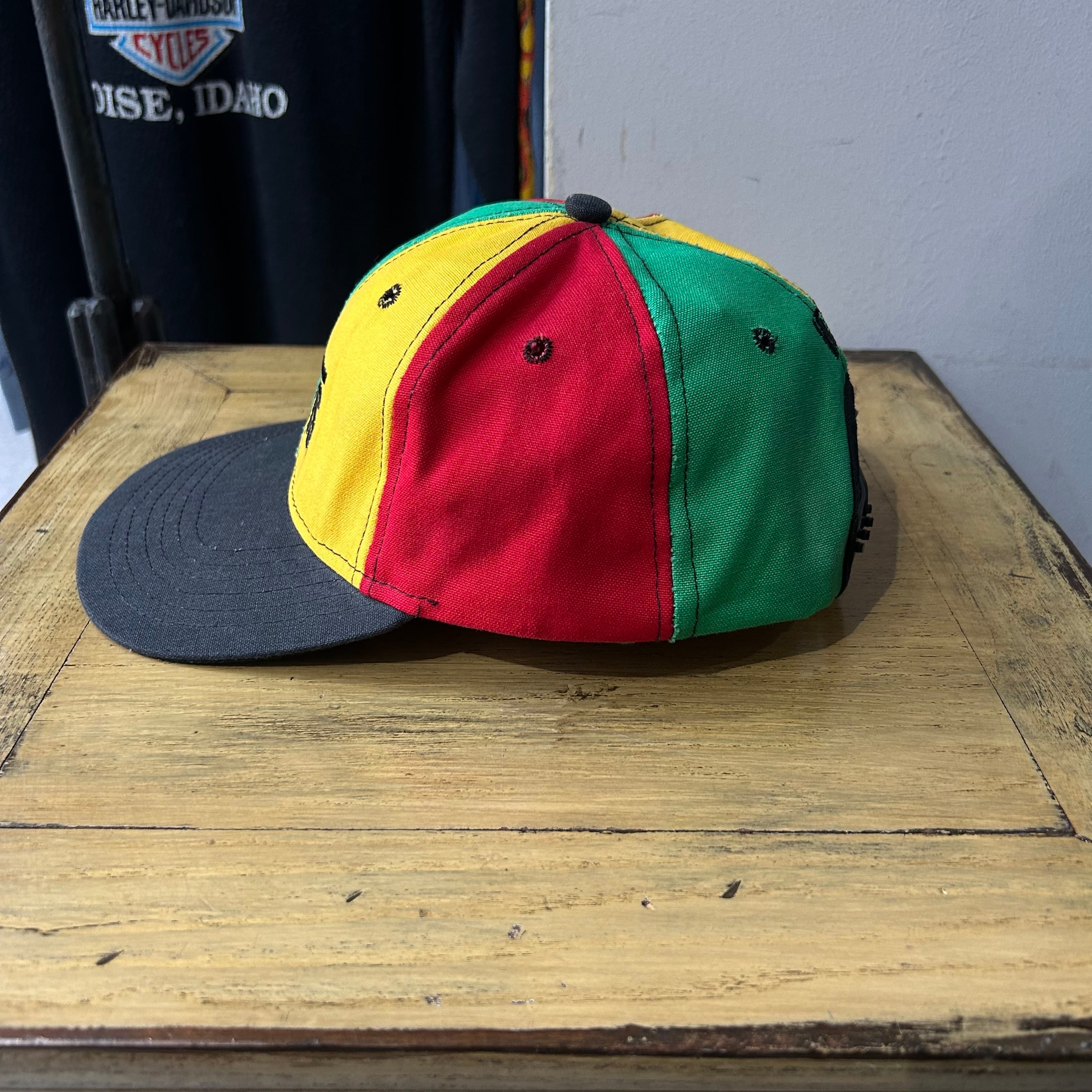 90s VANS rasta color cotton cap【仙台店】 | What'z up
