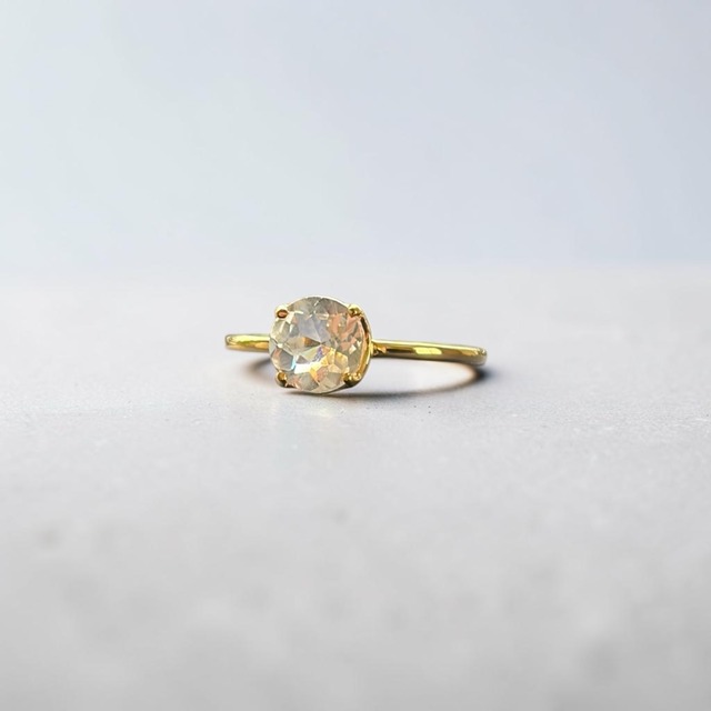 【round ring】クリスタル