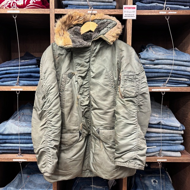 ①1960'S US AIR FORCE N-3B JACKET