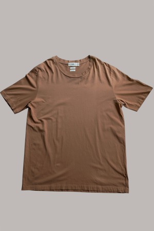 oftt / Organic Cotton Plain T-Shirt / Brown　