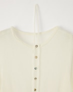 DU260704 Sheer Mohair Button Knit【一部予約商品10月中旬】