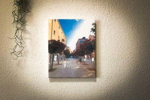 「朝霧の散歩道」Venezia #2479-F3サイズ