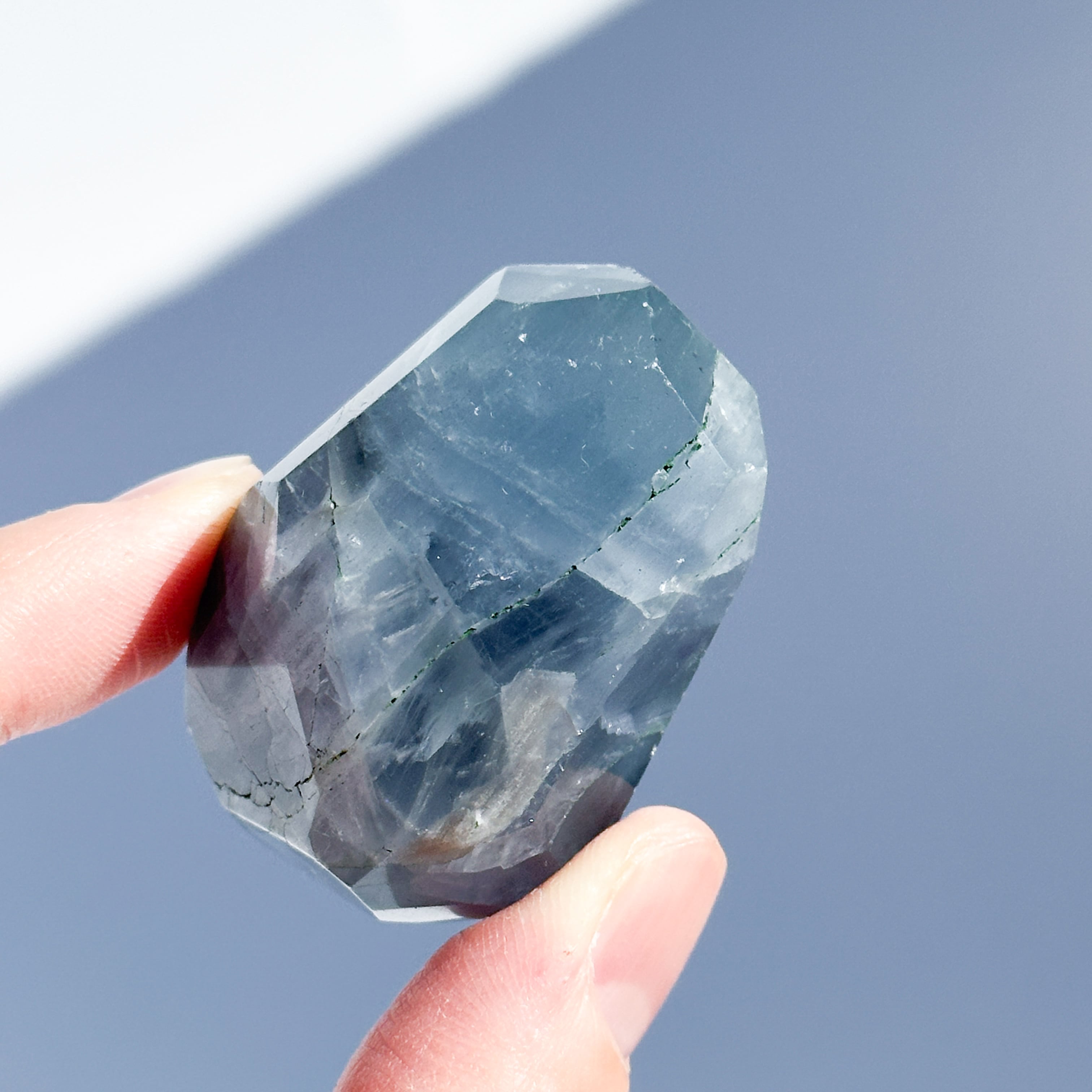 ブルーフローライト フリーフォーム 02◇ Fluorite ◇天然石・鉱物